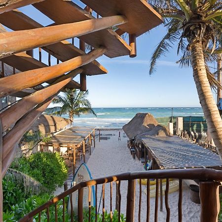 Playa Canek Beachfront Eco Hotel Tulum Eksteriør billede