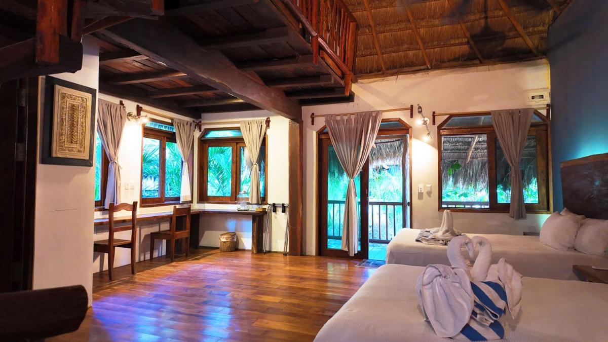 Playa Canek Beachfront Eco Hotel Tulum Eksteriør billede