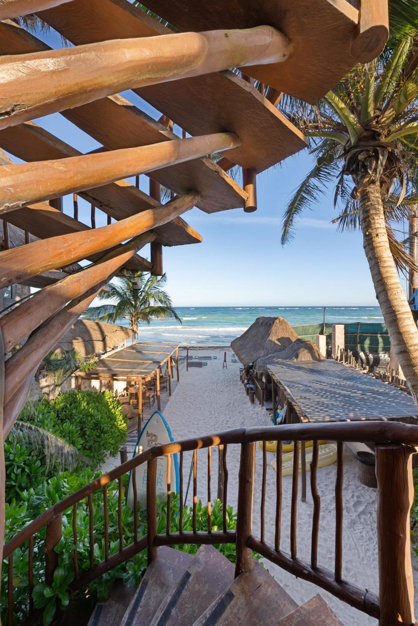 Playa Canek Beachfront Eco Hotel Tulum Eksteriør billede