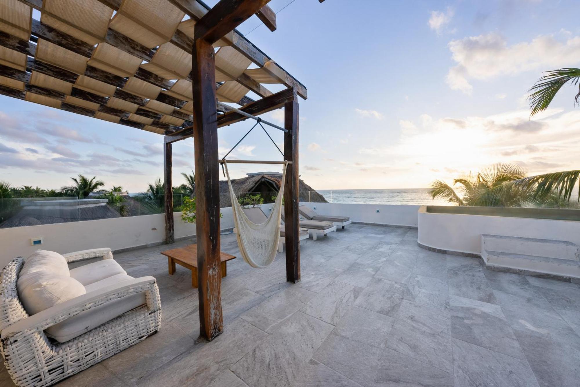 Playa Canek Beachfront Eco Hotel Tulum Eksteriør billede